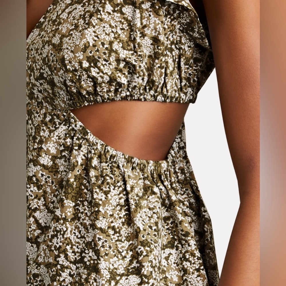 Rails Nyla Vine Mini Dress in Olive - Picture 7 of 10